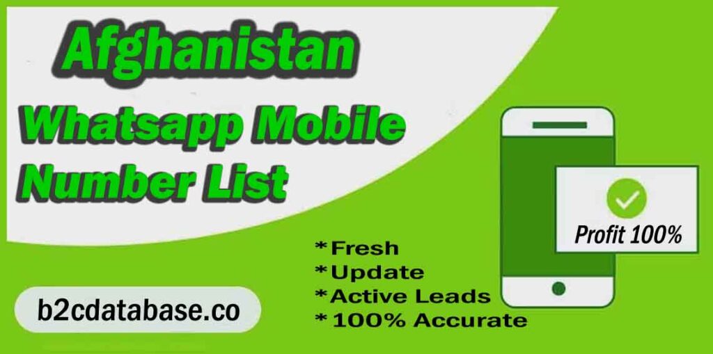 Afghanistan WhatsApp Number List