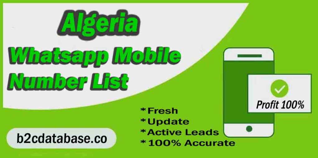 Algeria WhatsApp Number List