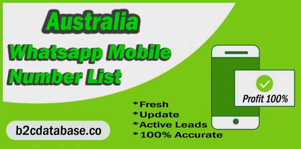 Australia WhatsApp Number List