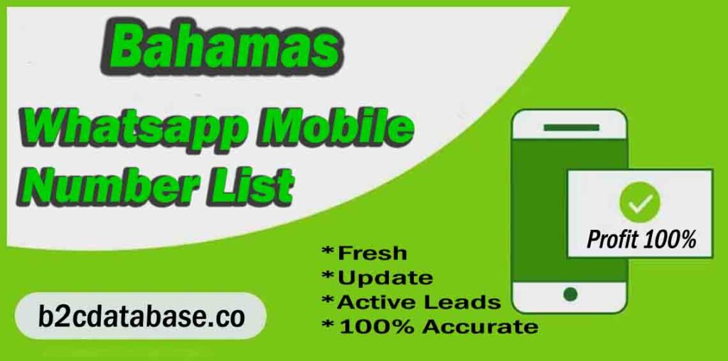 Bahamas WhatsApp Number List