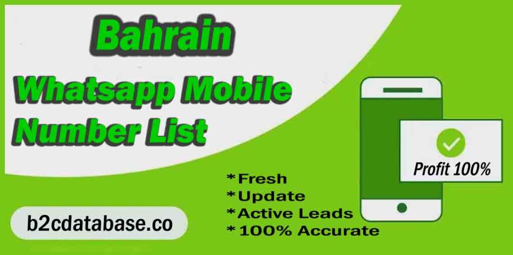 Bahrain WhatsApp Number List