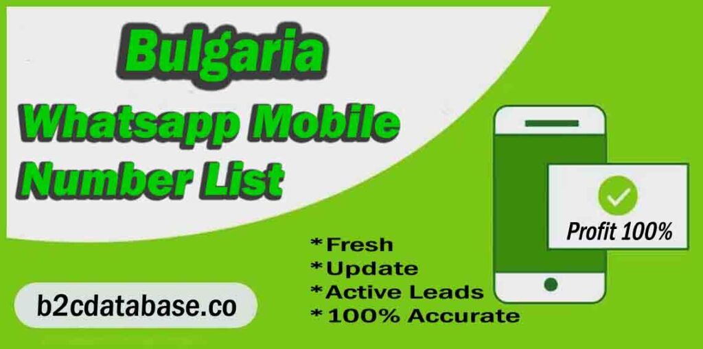 Bulgaria WhatsApp Number List