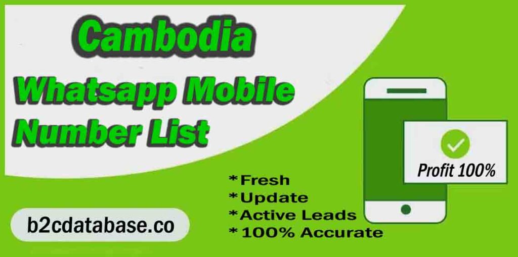 Cambodia WhatsApp Number List