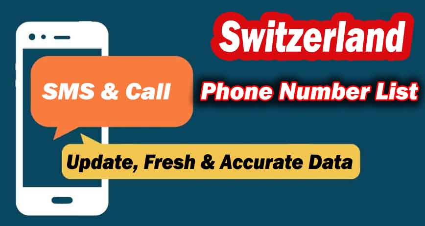 Switzerland Phone Number List