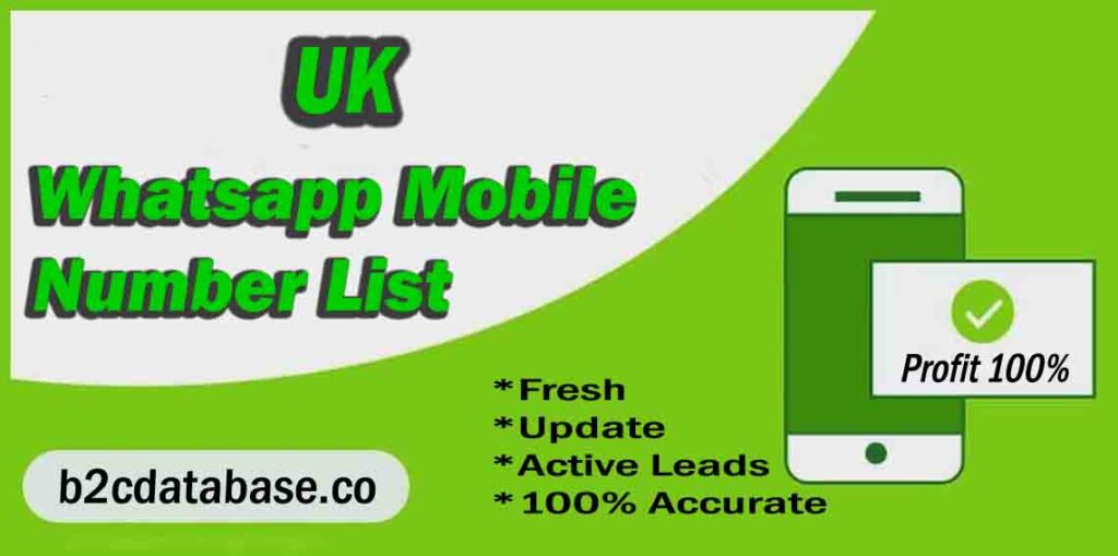 UK WhatsApp Number List