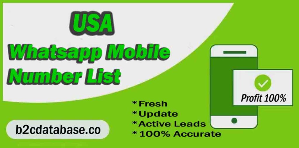 USA WhatsApp Number List