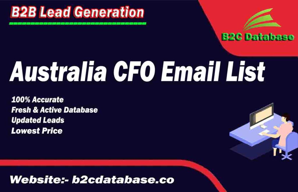 Australia CFO Email List